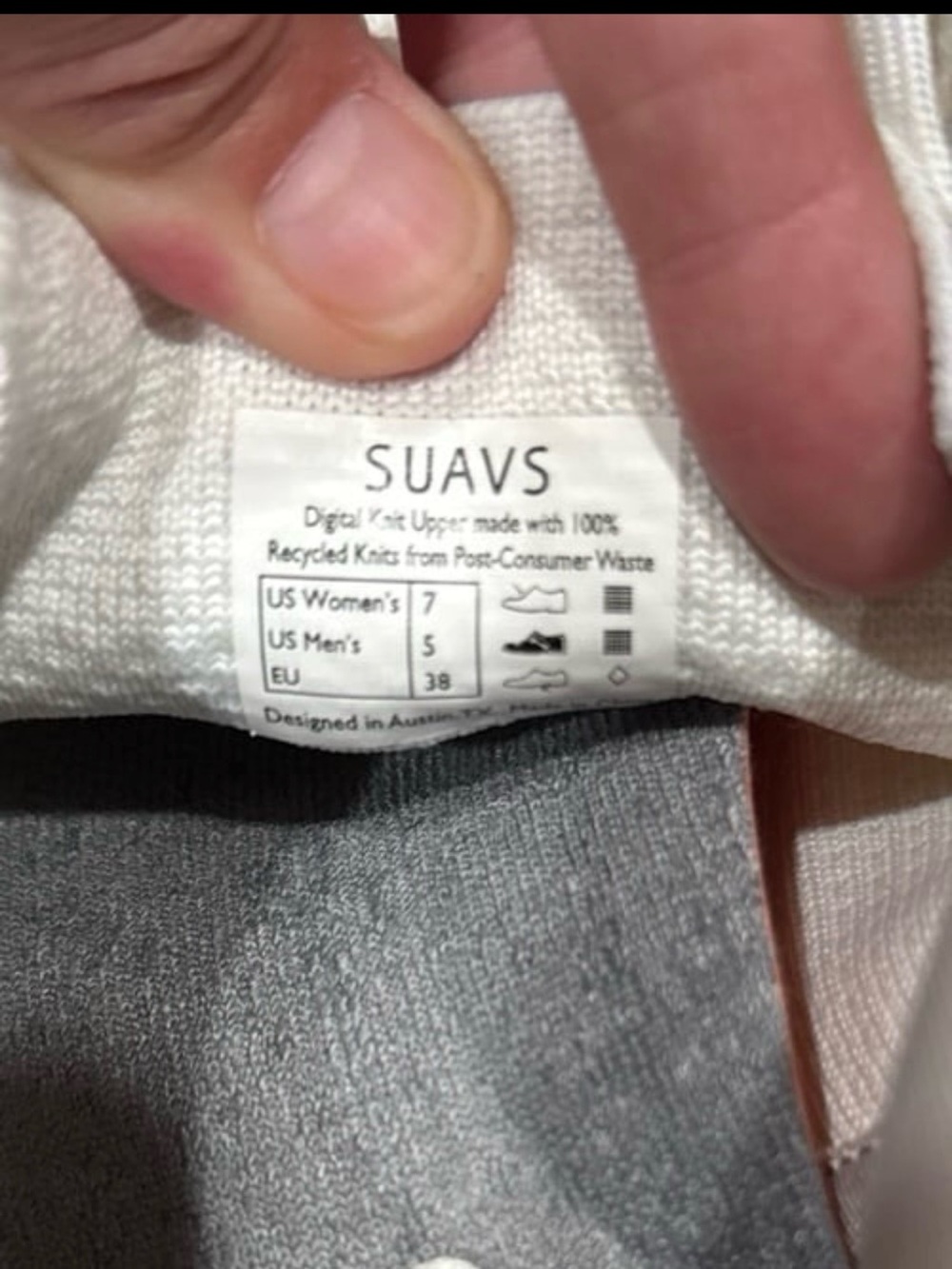 Suavs The Original Sneaker Women’s Size 7 - Picture 8 of 9